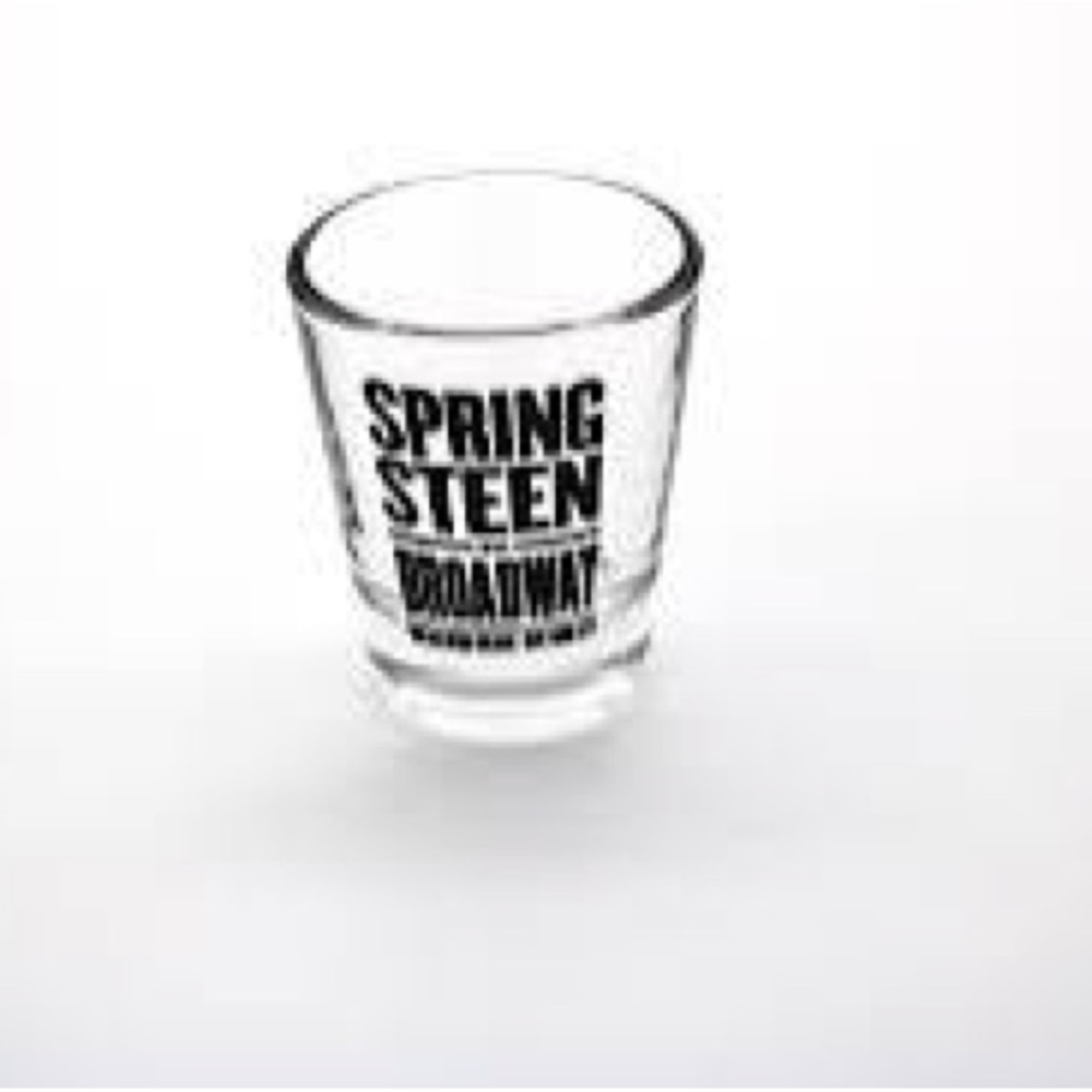 Springsteen Broadway Clear Shot Glass